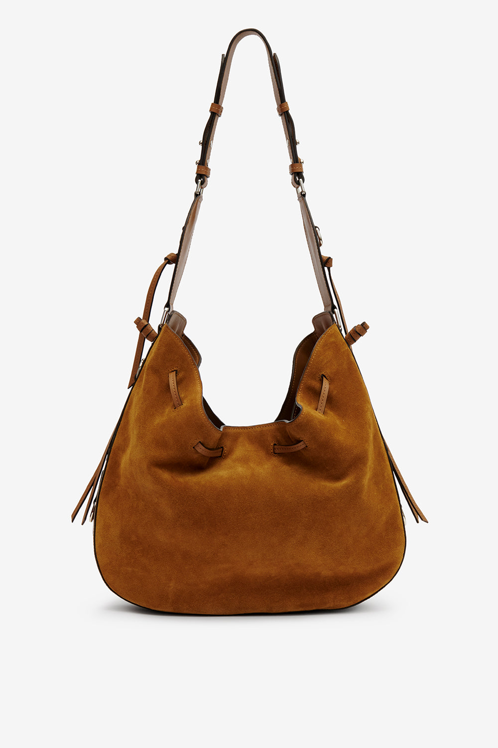 Bolton hobo leather shoulder bag - Cognac - Woman - 3