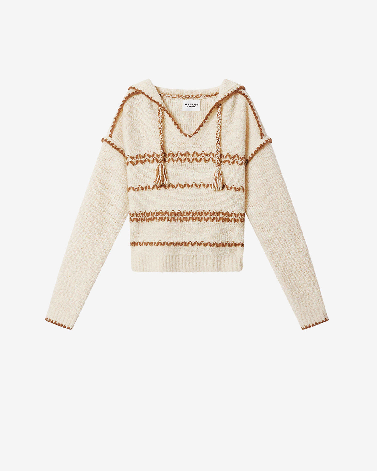 ROMERA SWEATER Woman ecru-bronze | ISABEL MARANT Official online store