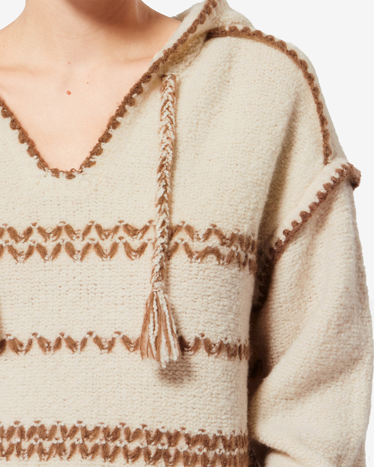 ROMERA SWEATER Woman ecru-bronze | ISABEL MARANT Official online store