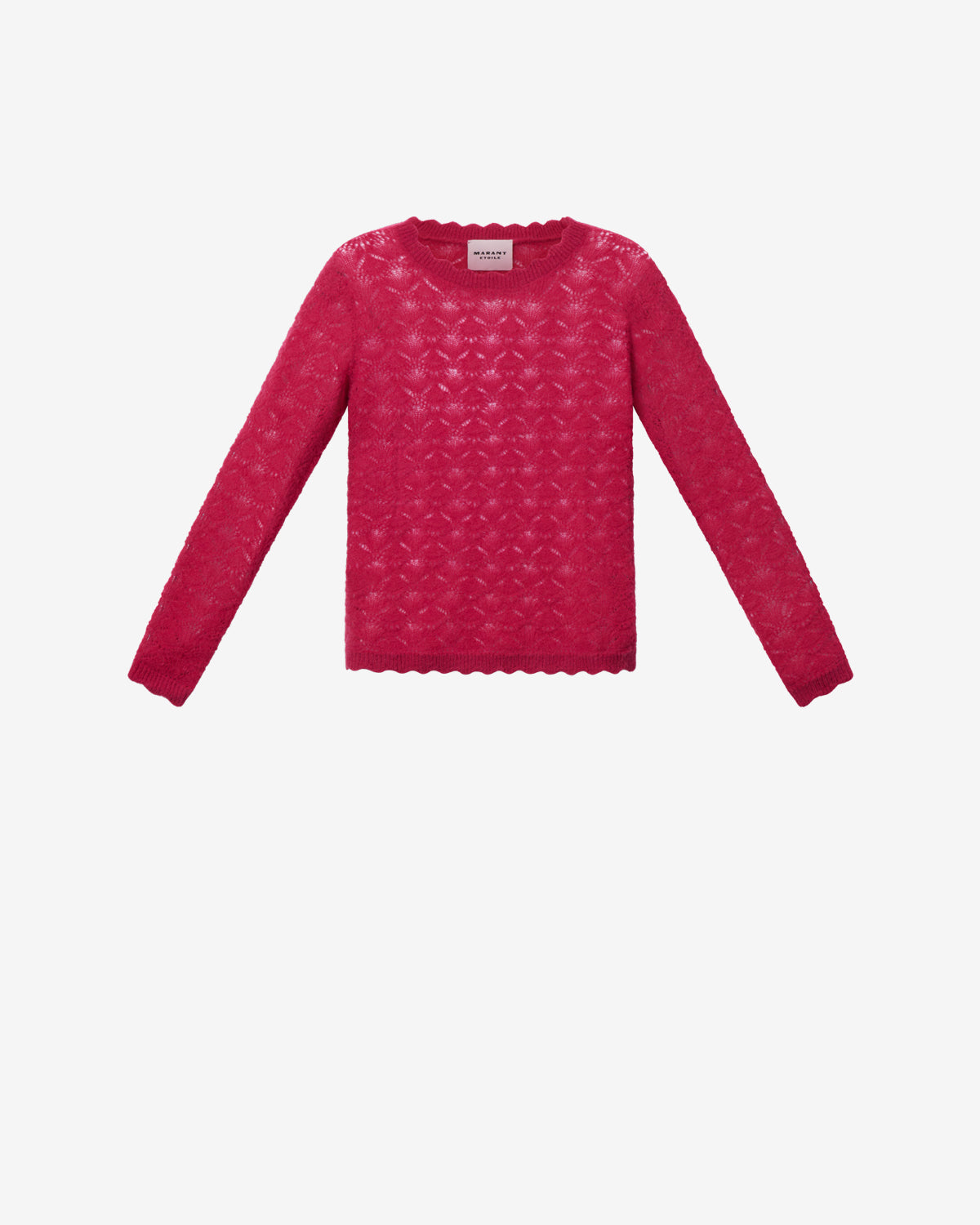 RT-88865 ISABEL BAILLEN ムーラン・ルージュ LEONETTE SWEATER Woman fuchsia | ISABEL MARANT Official online store