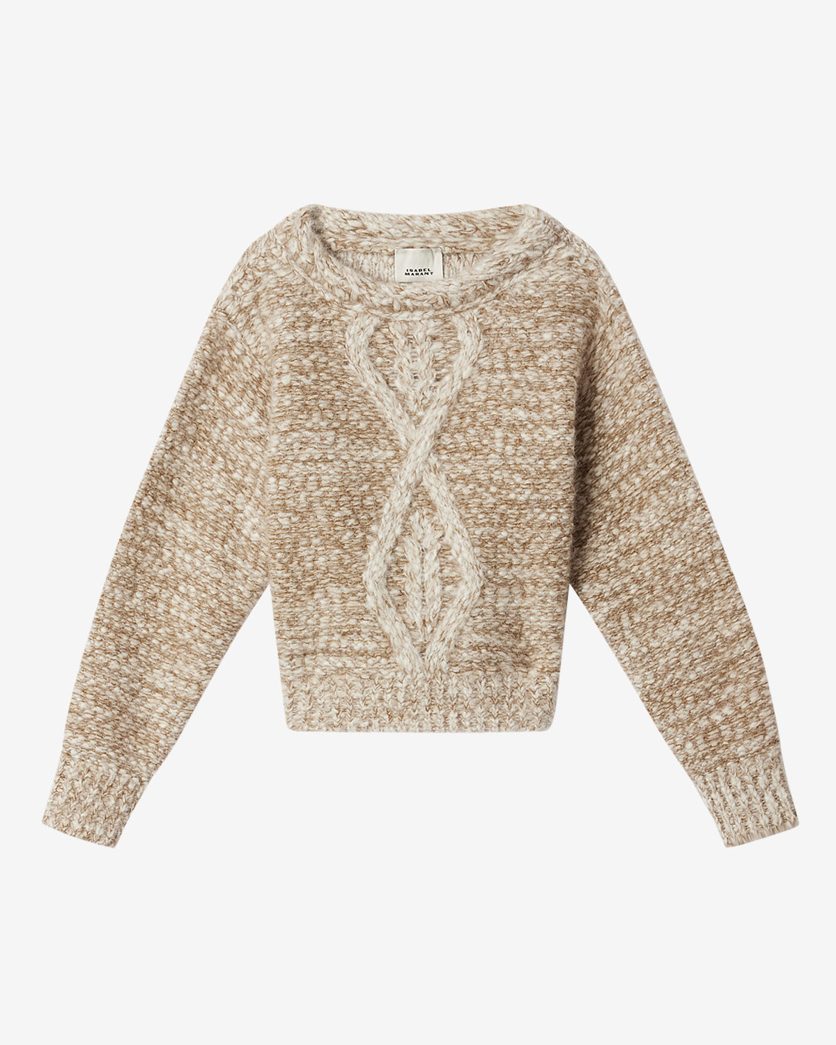 Pull dorota en laine - Écru-bronze - Woman - 5