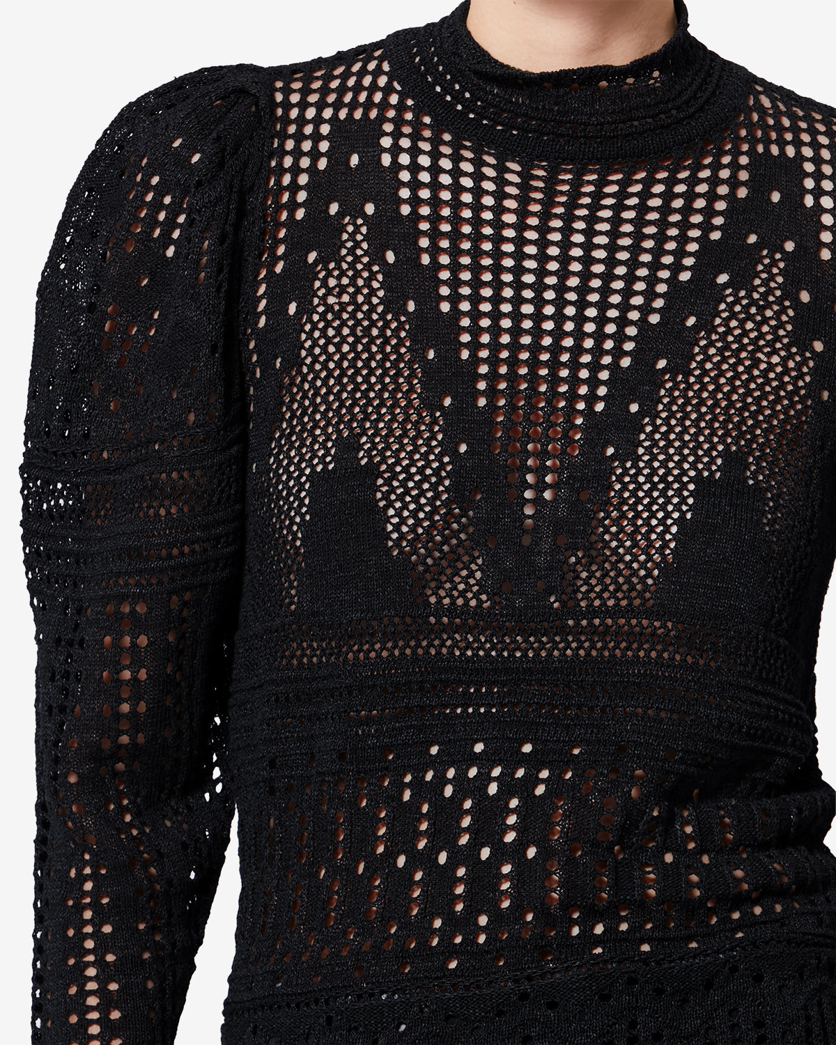 DAHARA SWEATER Woman black | ISABEL MARANT Official online store
