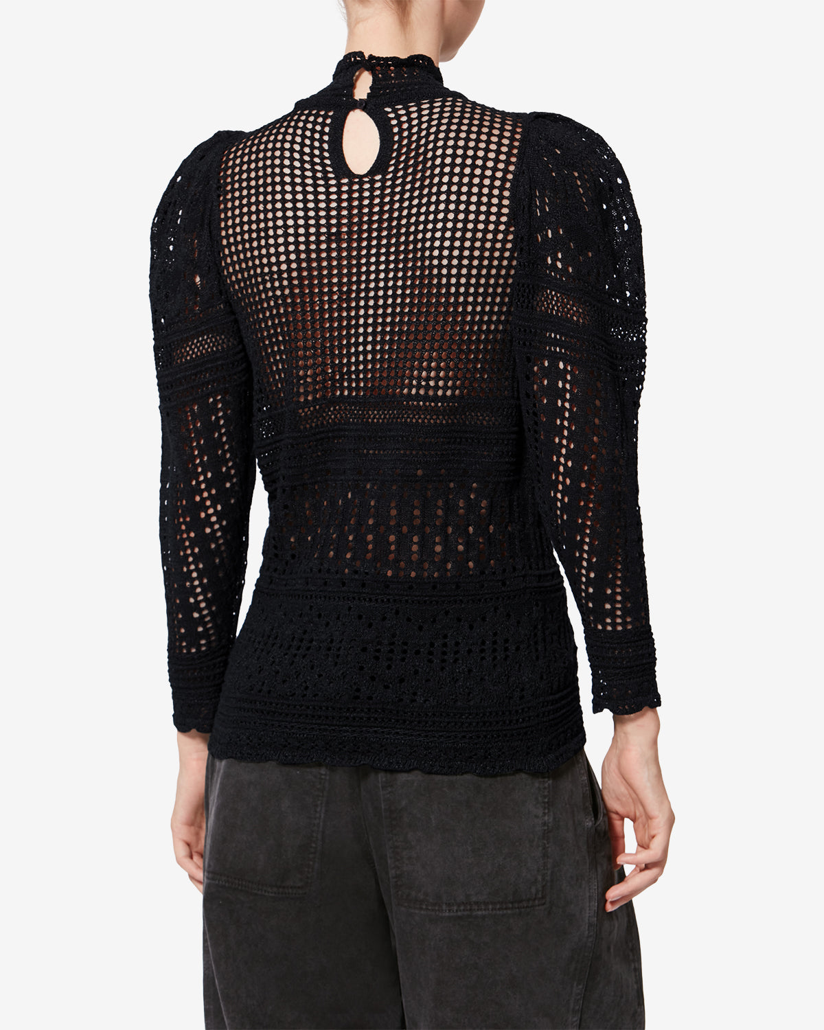 DAHARA SWEATER Woman black | ISABEL MARANT Official online store