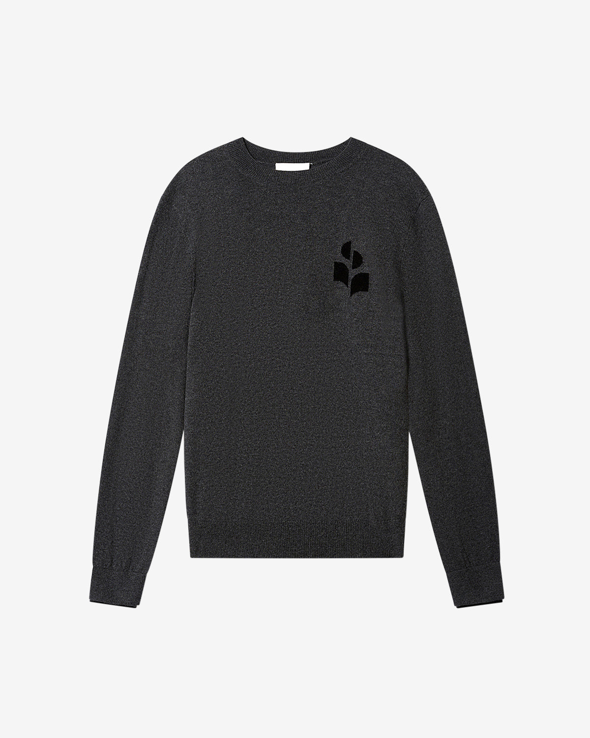 Antea thin cotton and wool sweater - Anthracite-black - Man - 5