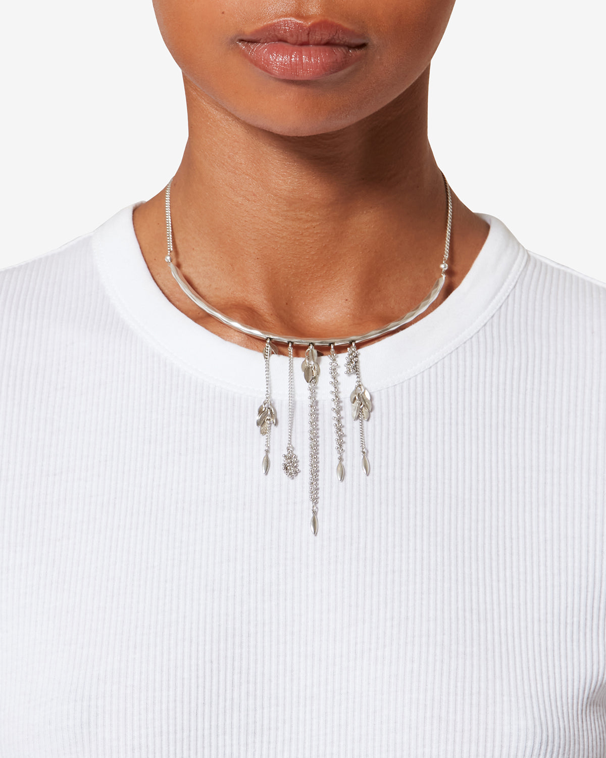 Alex choker necklace - Silver - Woman - 2