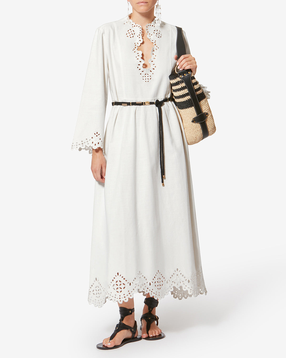 新品ISABEL MARANT ETOILE TIZAINA レース ブラウス Isabel Marant Étoile Noeline Printed Sheer Blouse | Saks Fifth Avenue