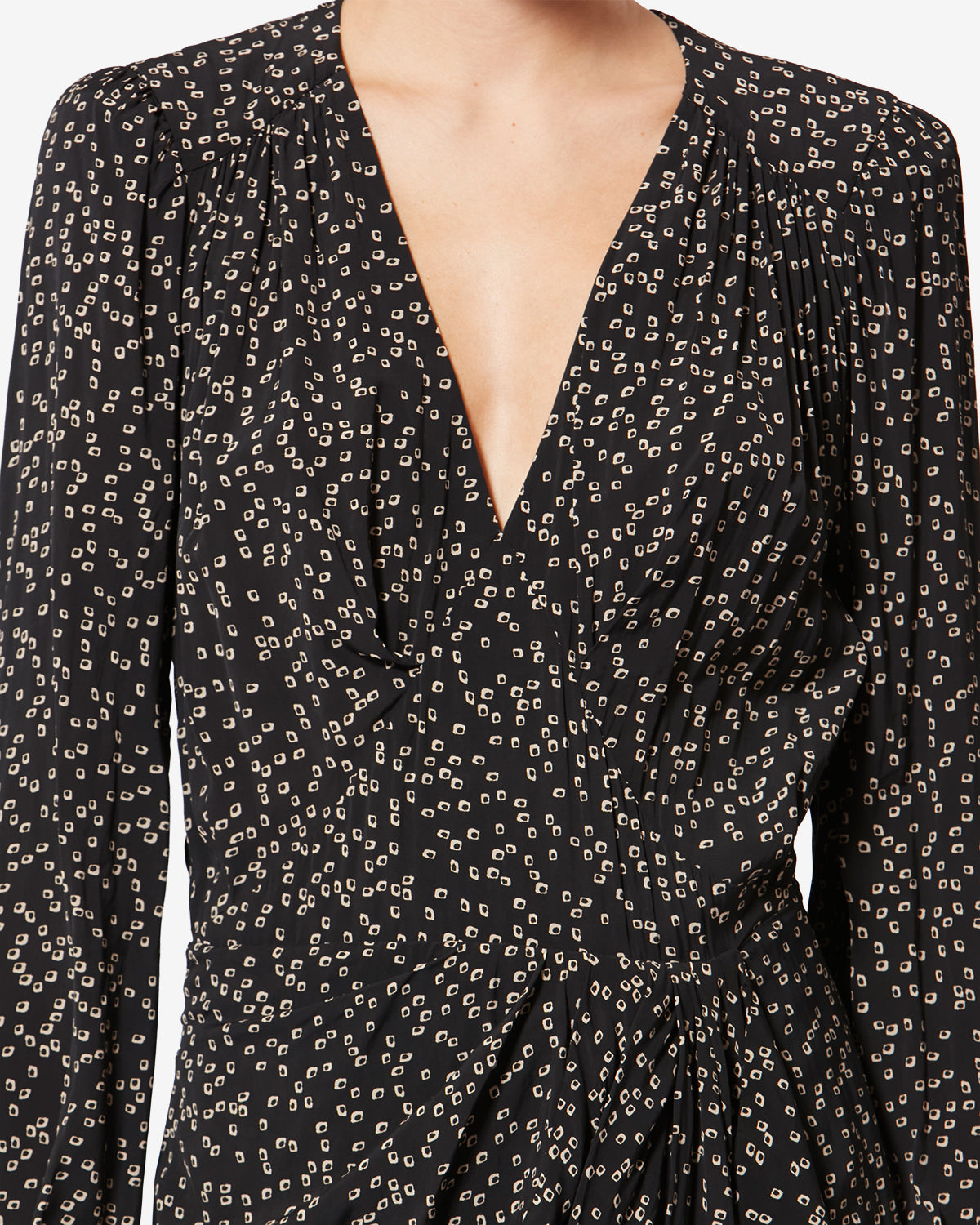 DAYLIA DRESS Woman black | ISABEL MARANT Official online store