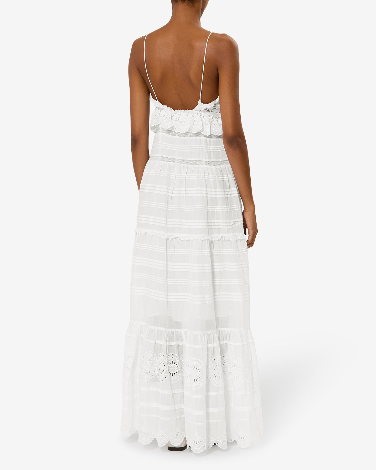 PAULE DRESS Woman white | ISABEL MARANT Official online store