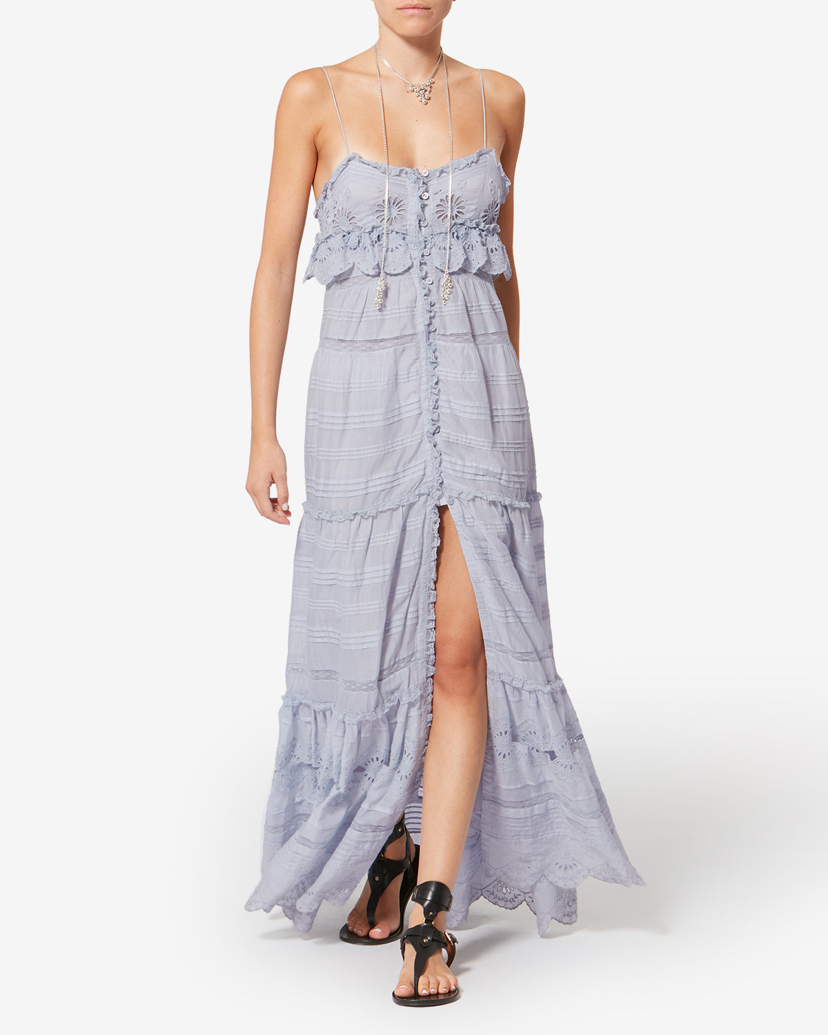 PAULE DRESS Woman light blue | ISABEL MARANT Official online store