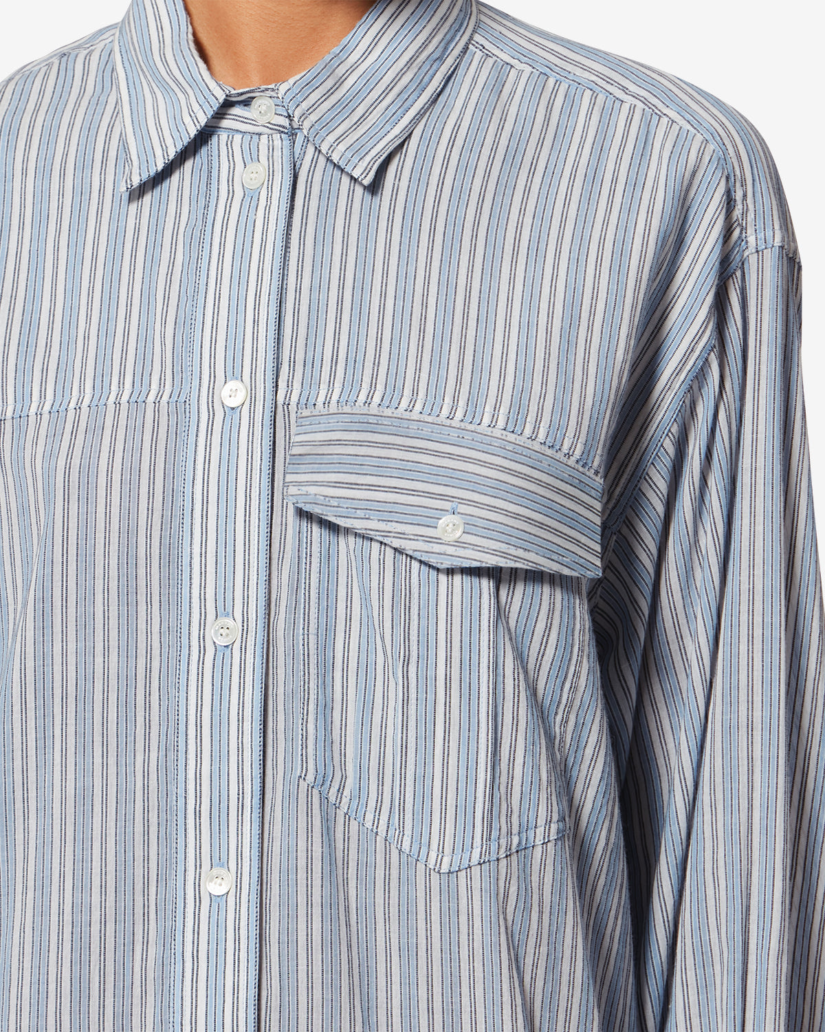 LAURANE DRESS Woman blue | ISABEL MARANT Official online store
