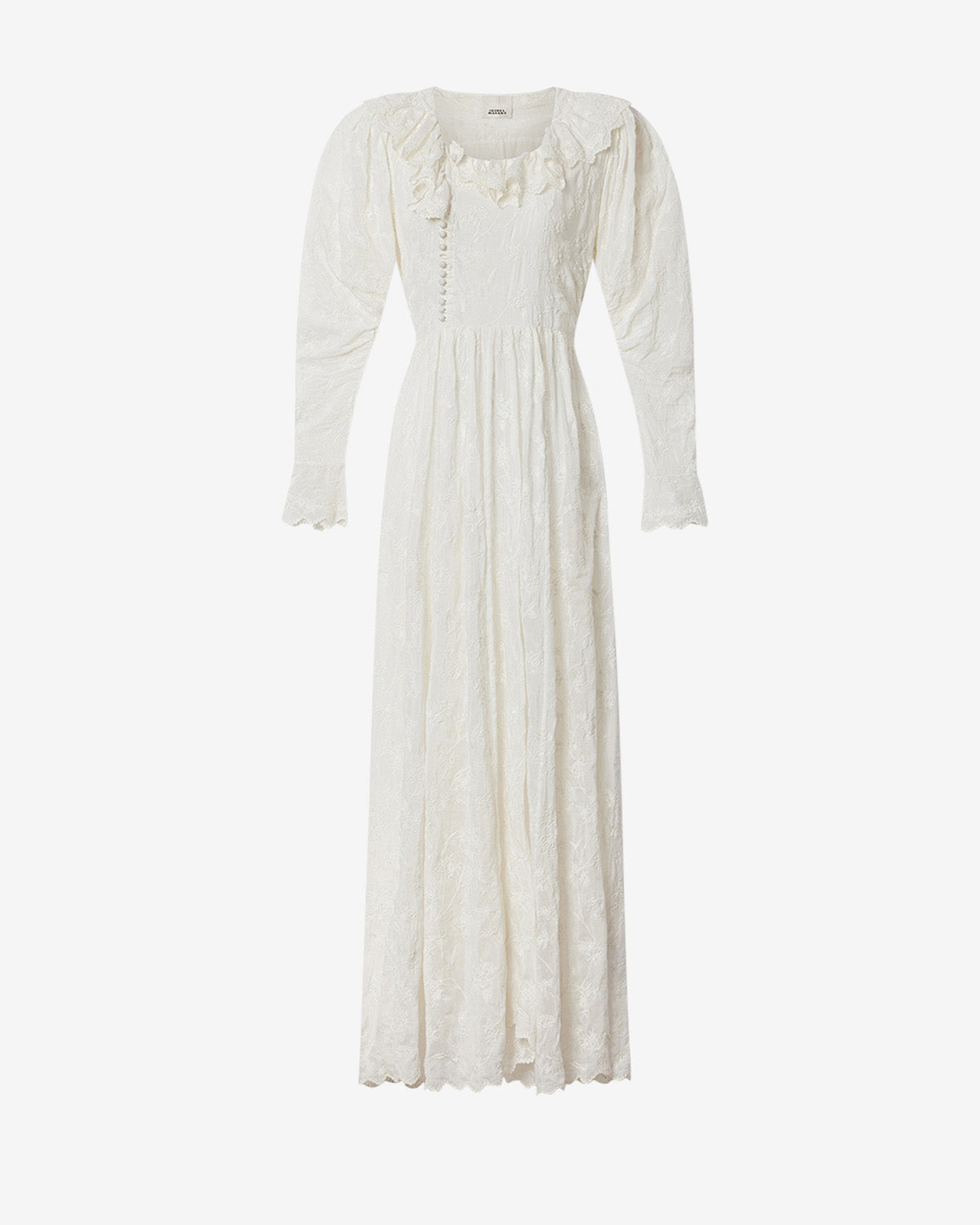 ZOEN DRESS Woman white | ISABEL MARANT Official online store