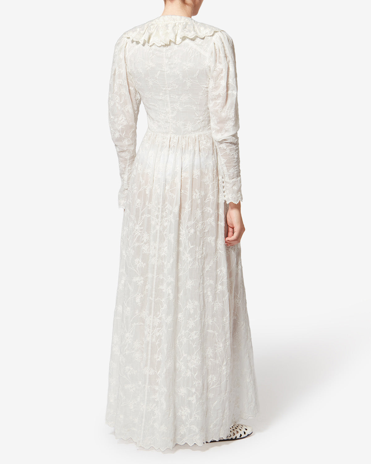 ZOEN DRESS Woman white | ISABEL MARANT Official online store