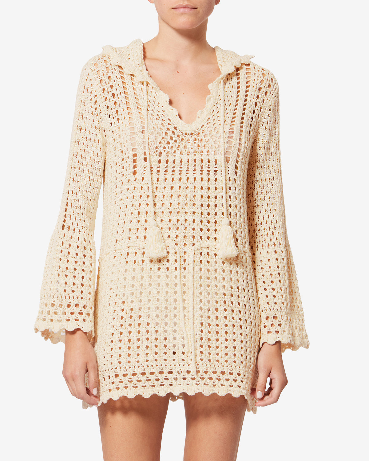 ZELNIE DRESS Woman ecru | ISABEL MARANT Official online store