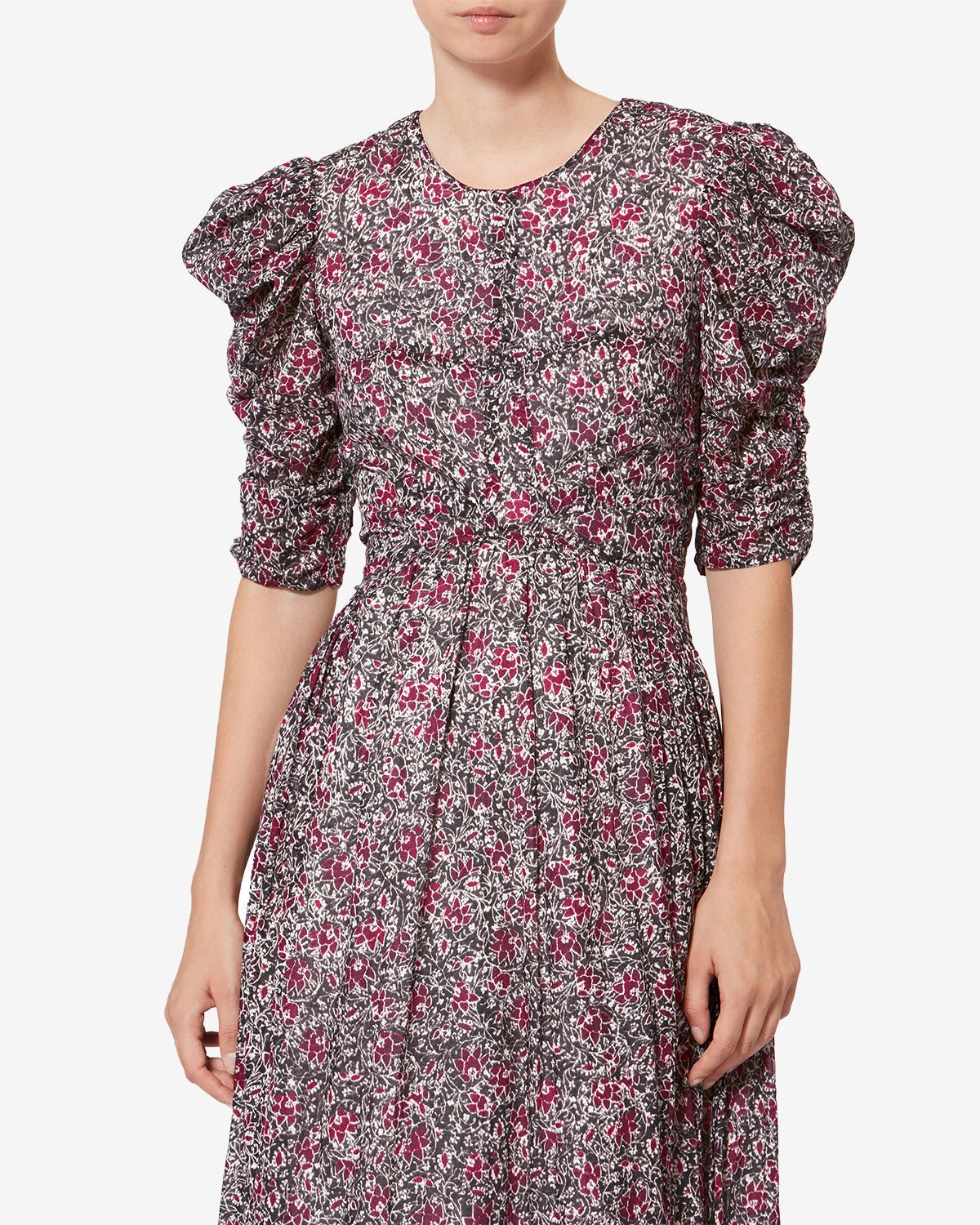 SICHELLIA DRESS Woman crushed berry | ISABEL MARANT Official