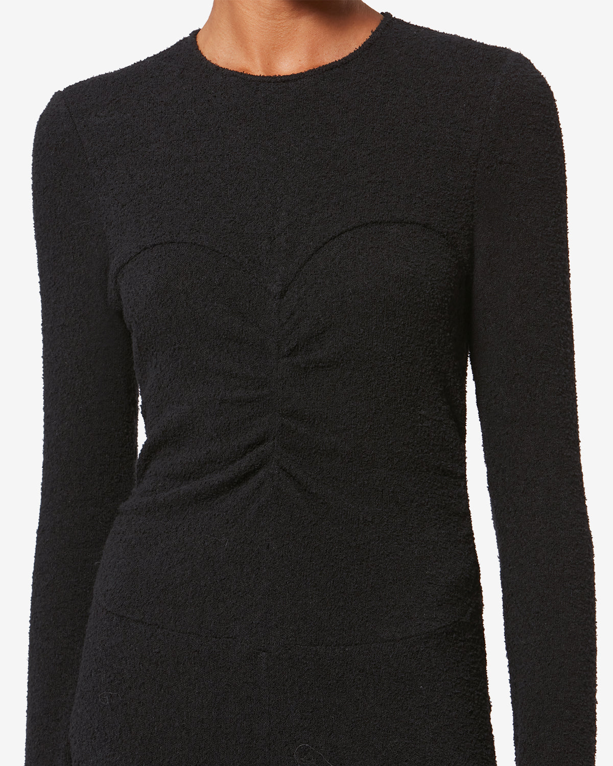 Flora cotton dress - Black - Woman - 2