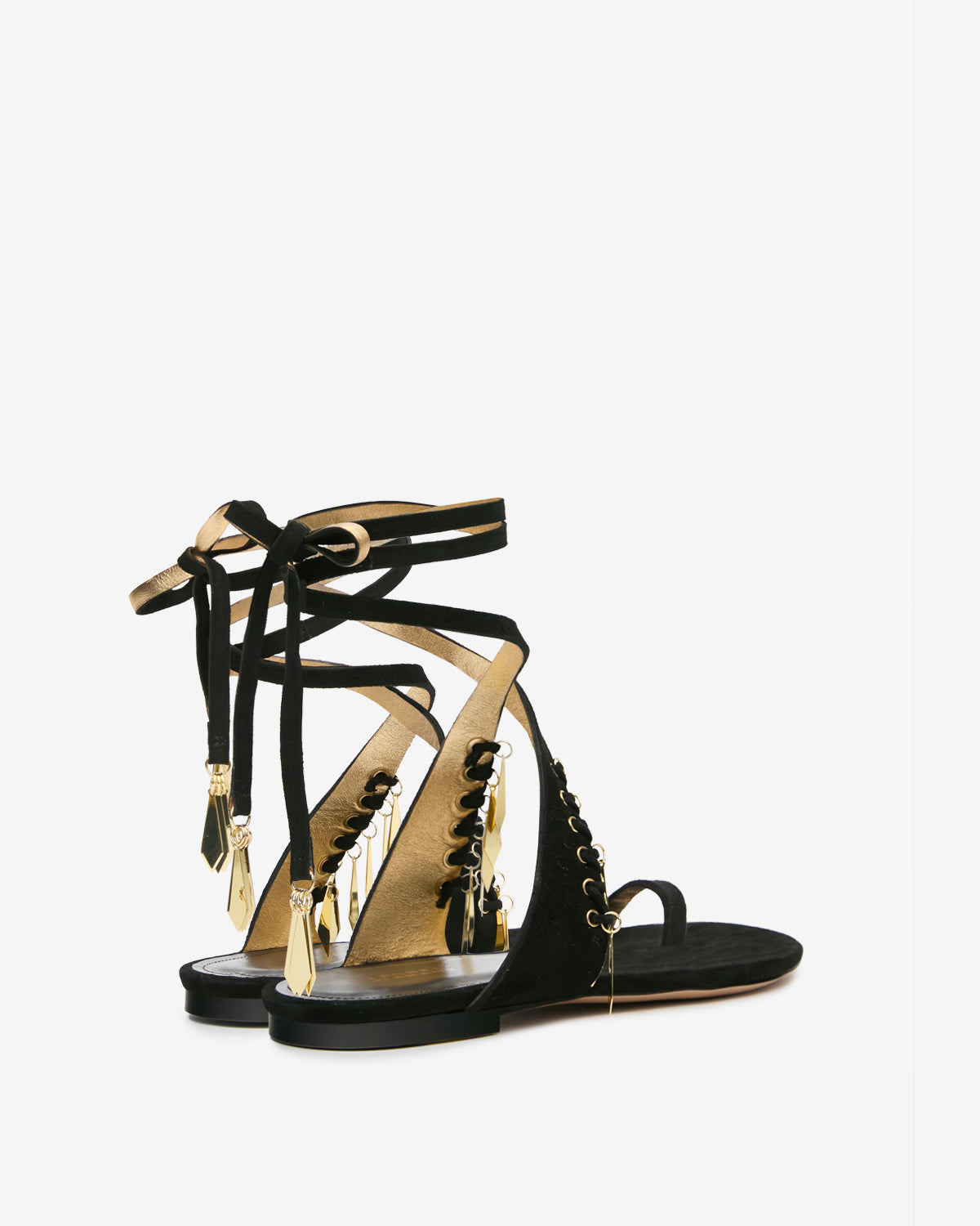 DREENA SANDALS Woman black | ISABEL MARANT Official online store