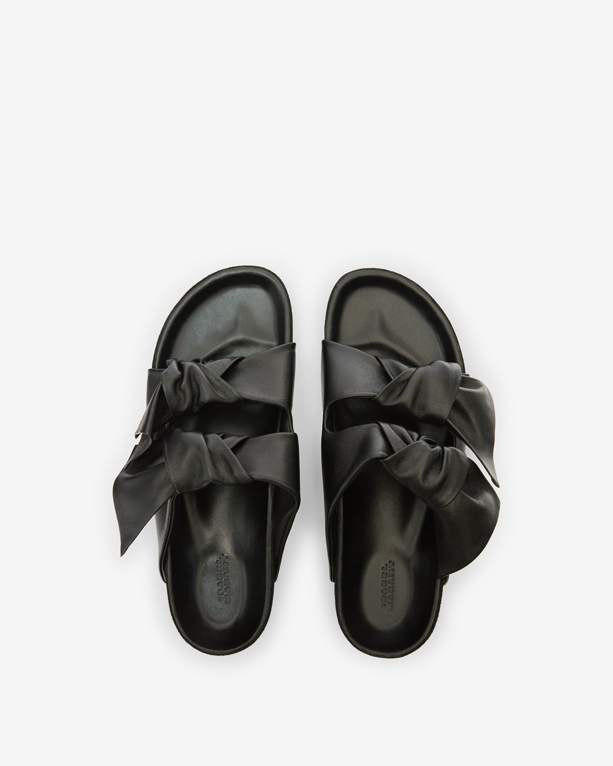 Bibiy ELLA RIBBON SANDALS リボン サンダル LENNYO BOW SANDALS Woman black | ISABEL MARANT Official online store