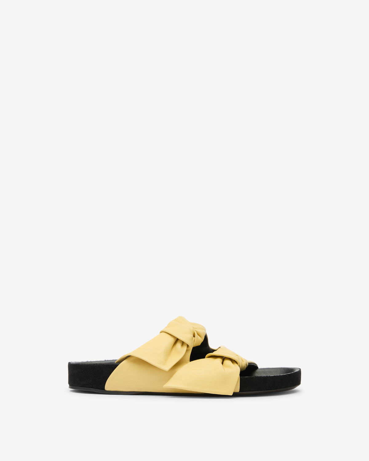 LENNYO BOW SANDALS Woman butter | ISABEL MARANT Official online store