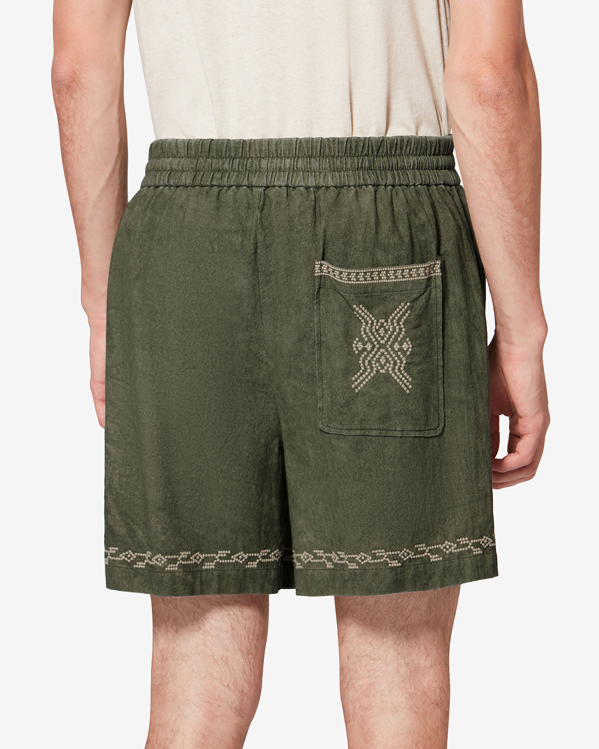 TYLER SHORTS Man black | ISABEL MARANT Official online store