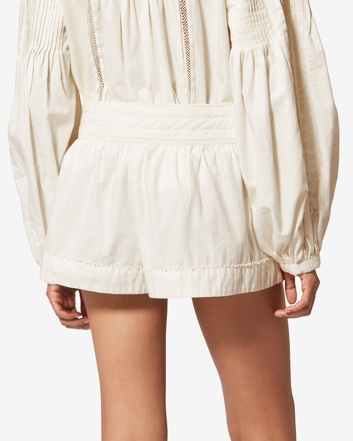 CYBILA SHORTS Woman white | ISABEL MARANT Official online store