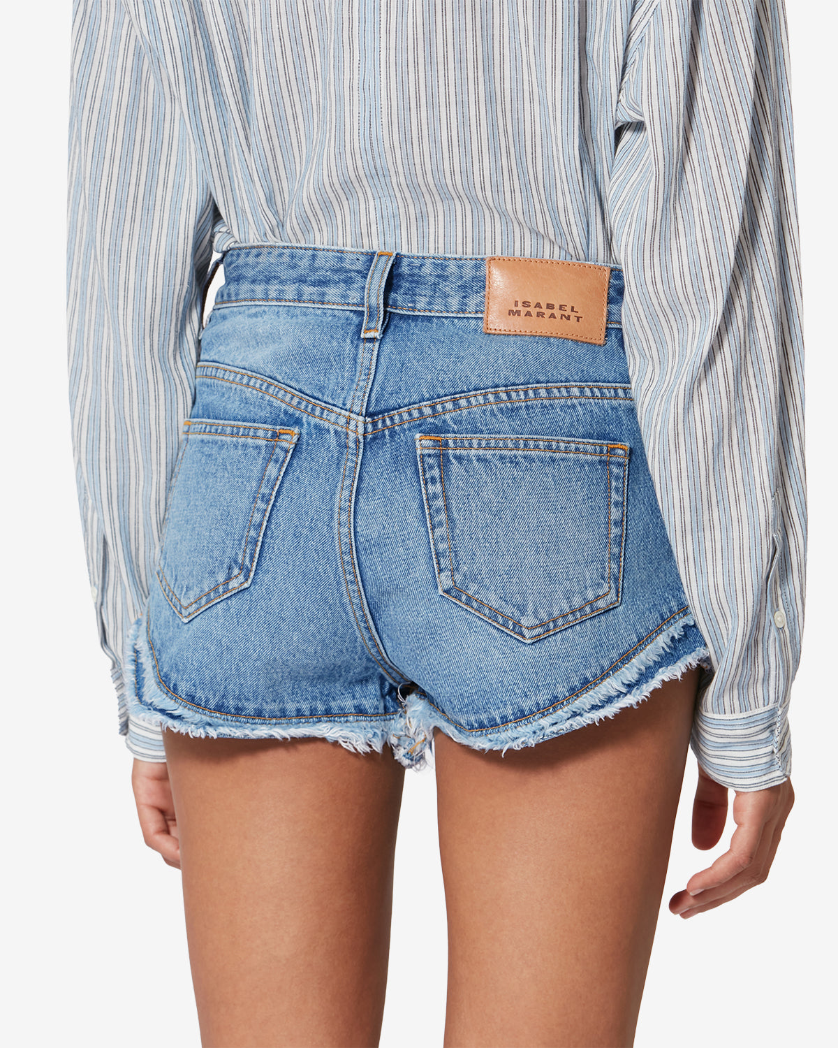 ENEIDALA SHORTS Woman light blue | ISABEL MARANT Official online store