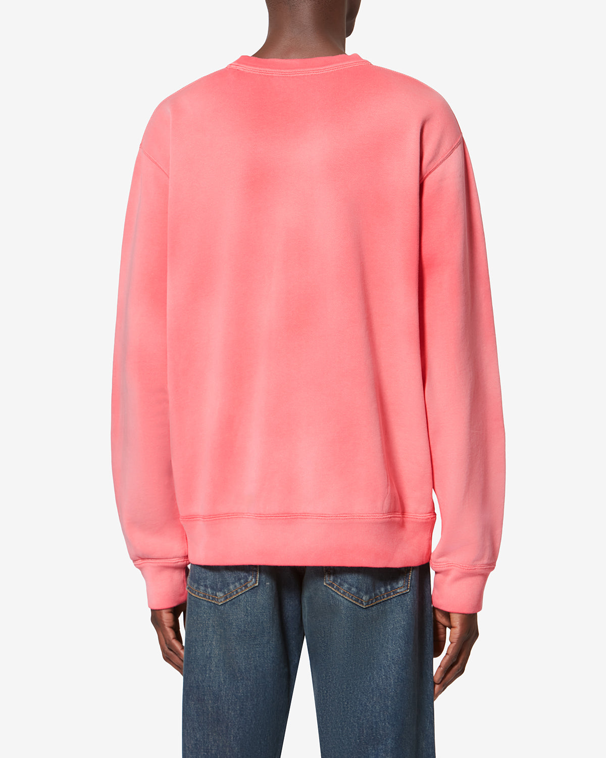 Mikoy cotton sweatshirt with logo - Pink - Man - 4