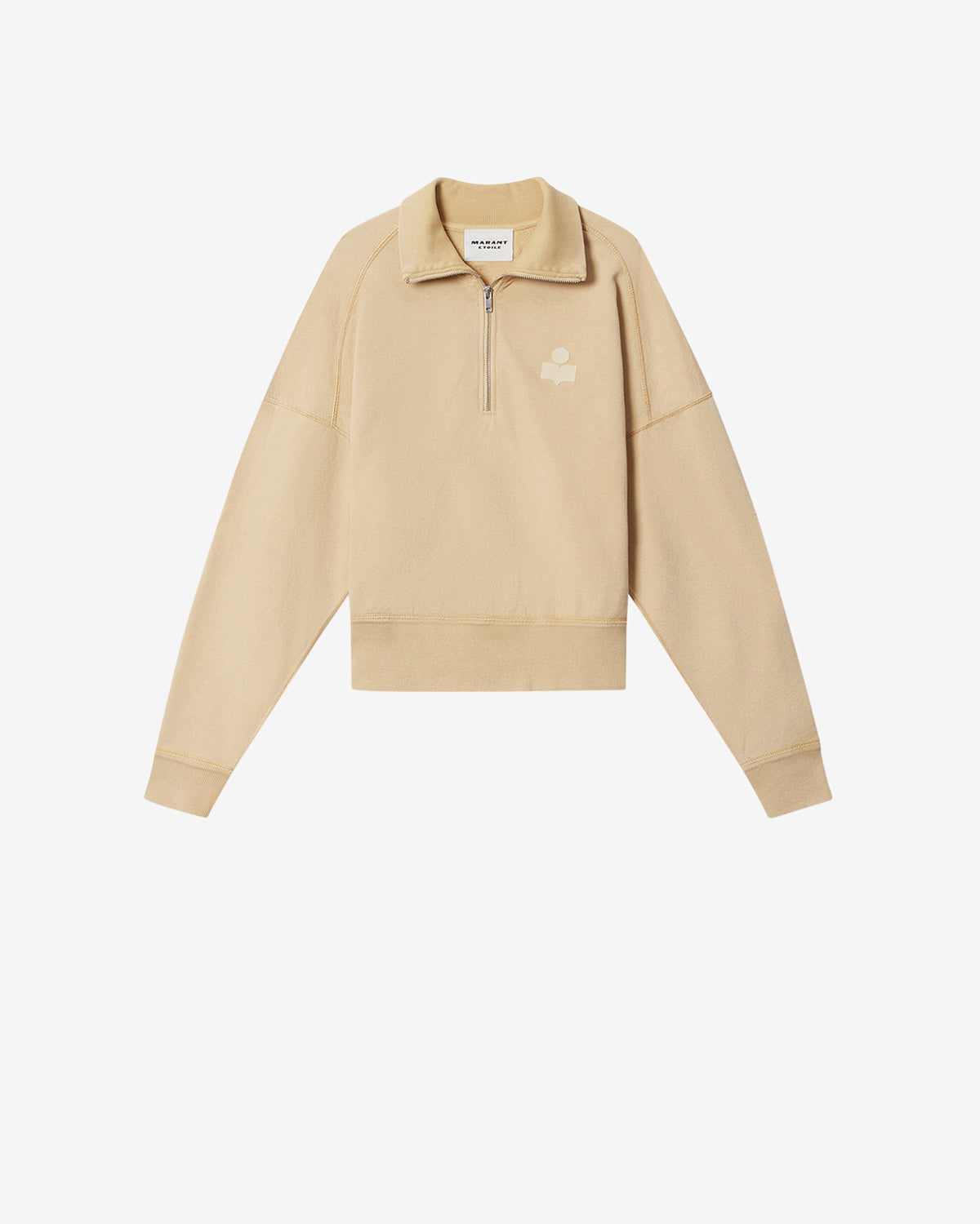 ROSS SWEAT SHIRT Woman dark bronze-ecru | ISABEL MARANT Official
