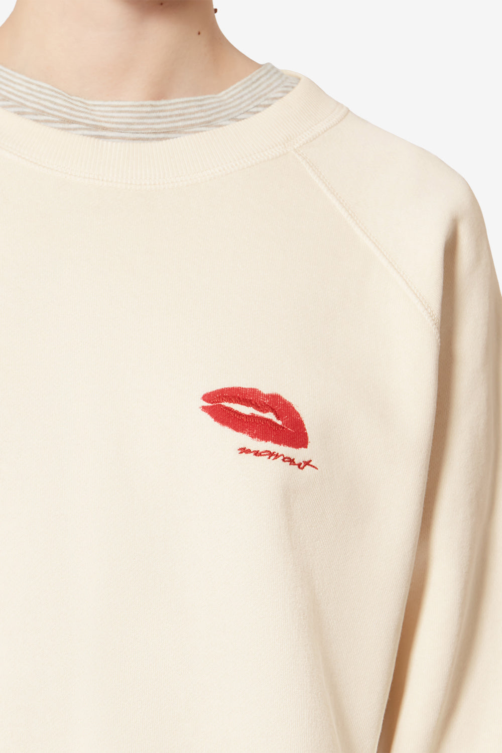 Millyny 로고 코튼 스웨트셔츠 - 에크루 - Woman - 3