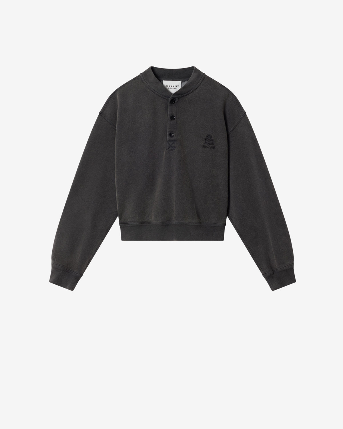 ROSS SWEAT SHIRT Woman dark bronze-ecru | ISABEL MARANT Official