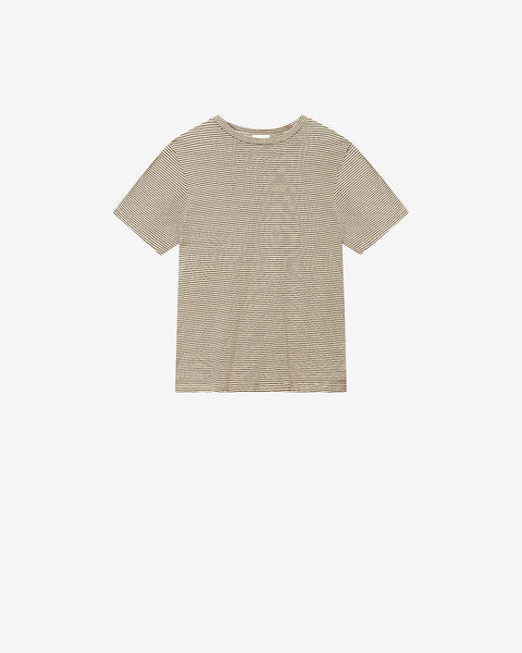 ZEWEL T-SHIRT Woman black-beige | ISABEL MARANT Official online store