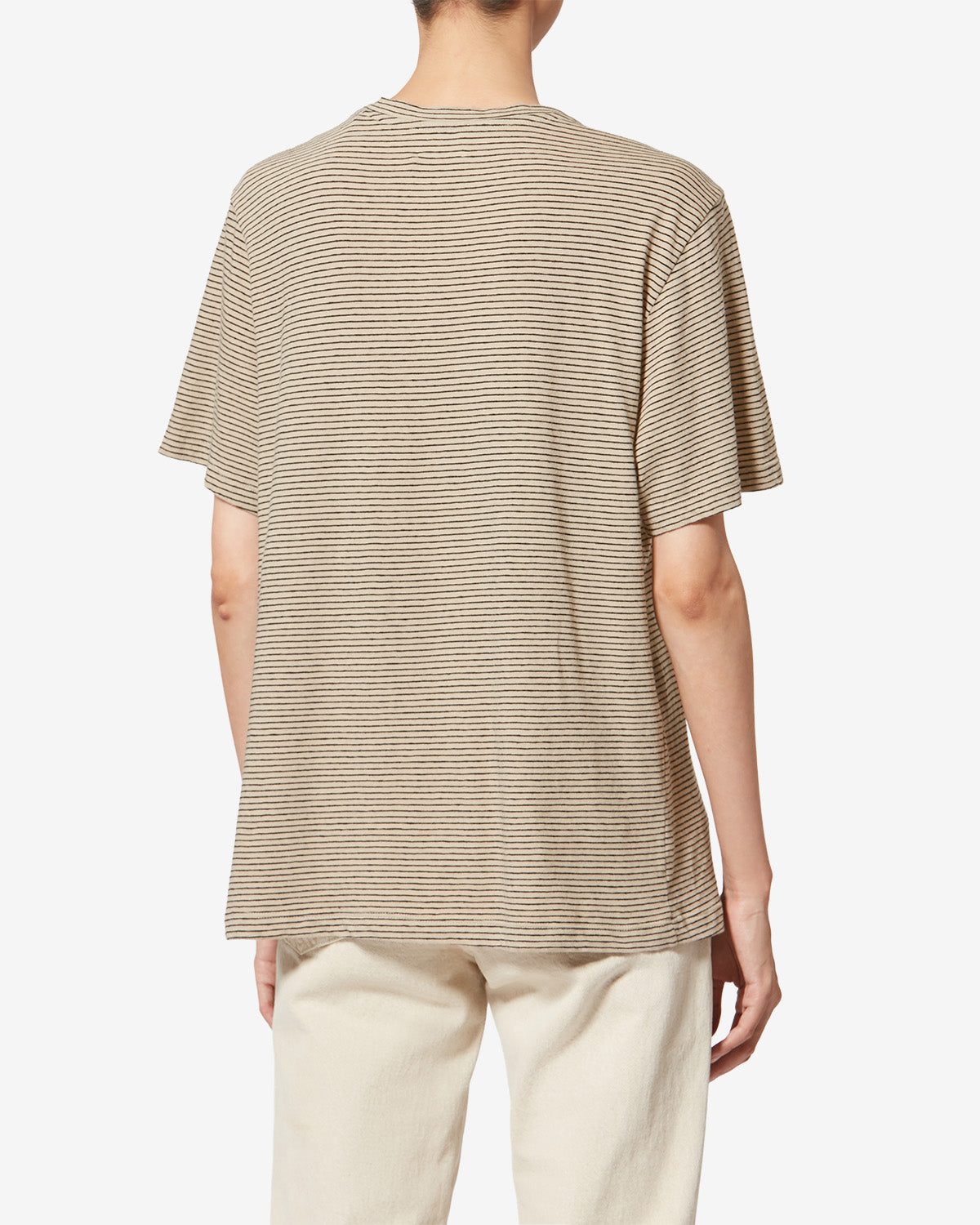 ZEWEL T-SHIRT Woman black-beige | ISABEL MARANT Official online store