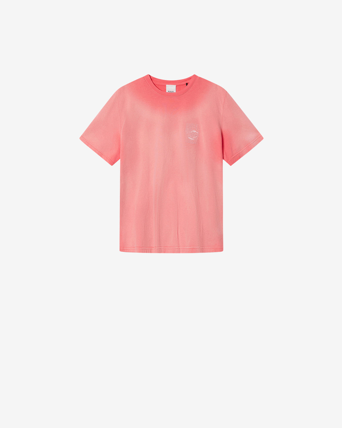 T-shirt honore en coton délavé - Rose - Man - 5