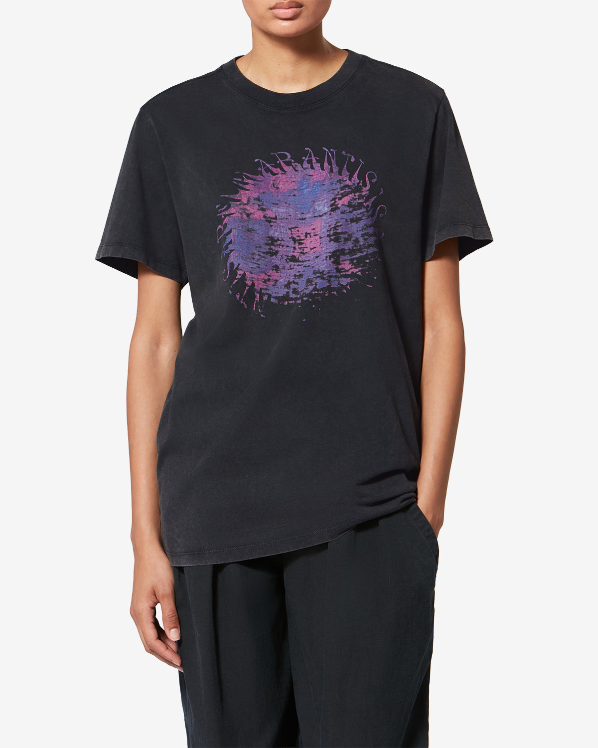 ZOELINE T-SHIRT Woman offblack | ISABEL MARANT Official online store