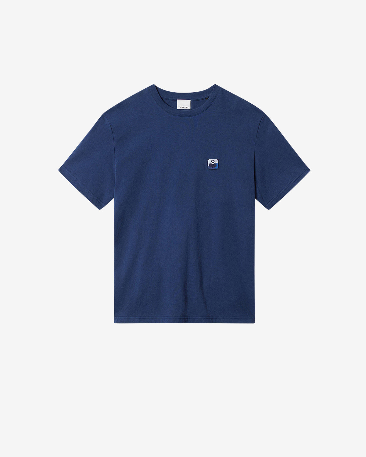 Hugo short-sleeve cotton t-shirt with patch - Indigo - Man - 5