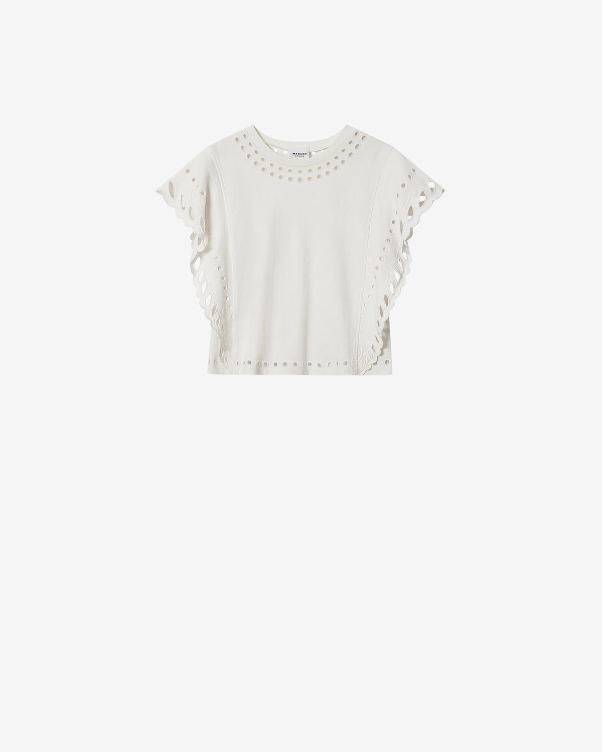 ODYLE T-SHIRT Woman ecru | ISABEL MARANT Official online store