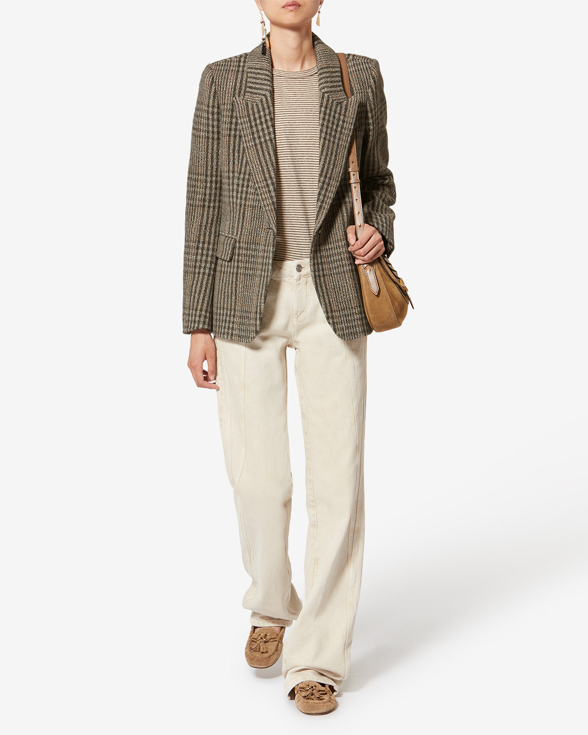 KERSTIN JACKET Woman beige | ISABEL MARANT Official online store