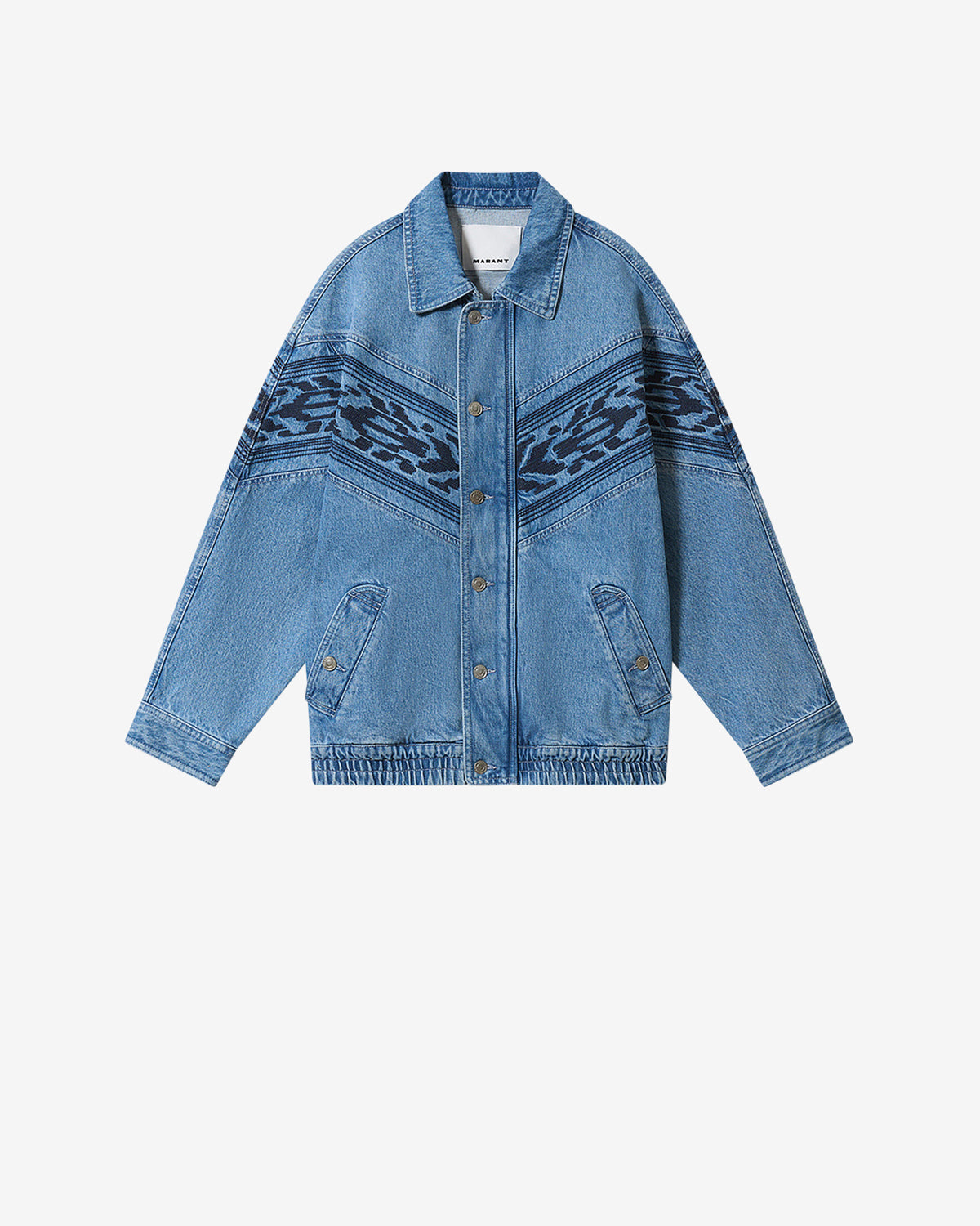 JULIAN JACKET Man blue | ISABEL MARANT Official online store