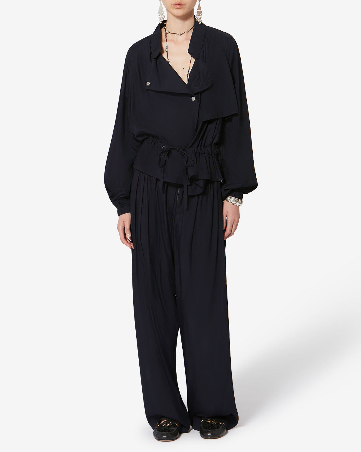 GWENOLA JACKET Woman black | ISABEL MARANT Official online store