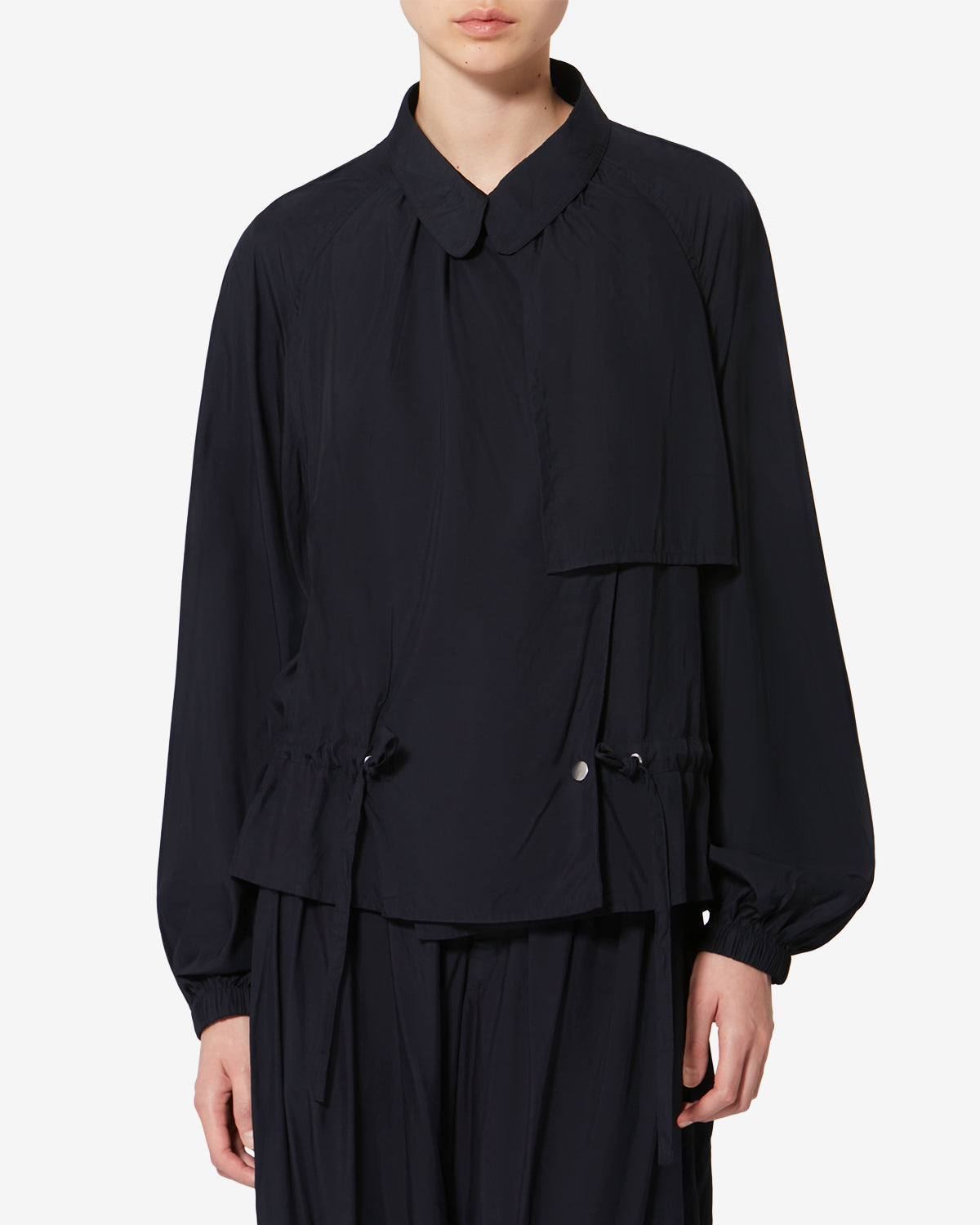 GWENOLA JACKET Woman black | ISABEL MARANT Official online store