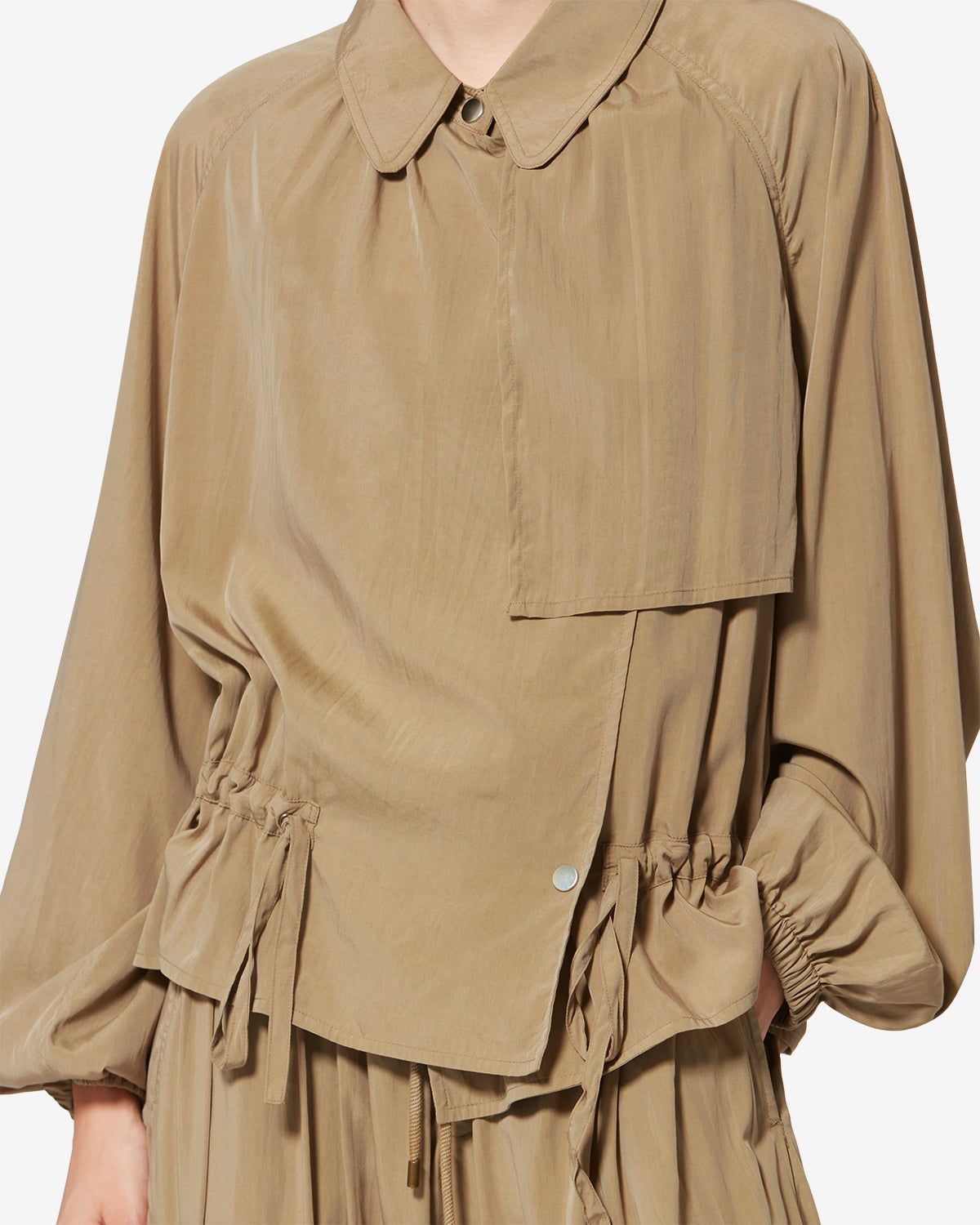 GWENOLA JACKET Woman khaki | ISABEL MARANT Official online store
