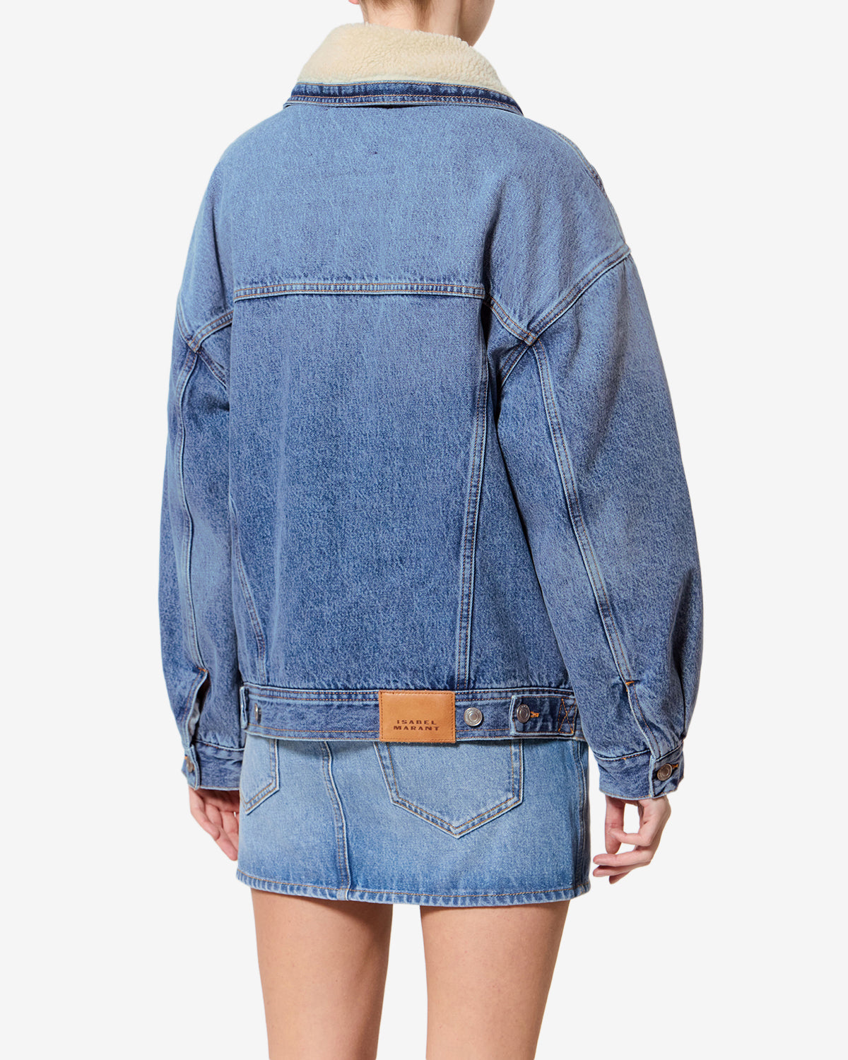 Pimia Jacket Woman light blue | ISABEL MARANT Official online store Pimia Jacket Woman light blue | ISABEL MARANT Official online store