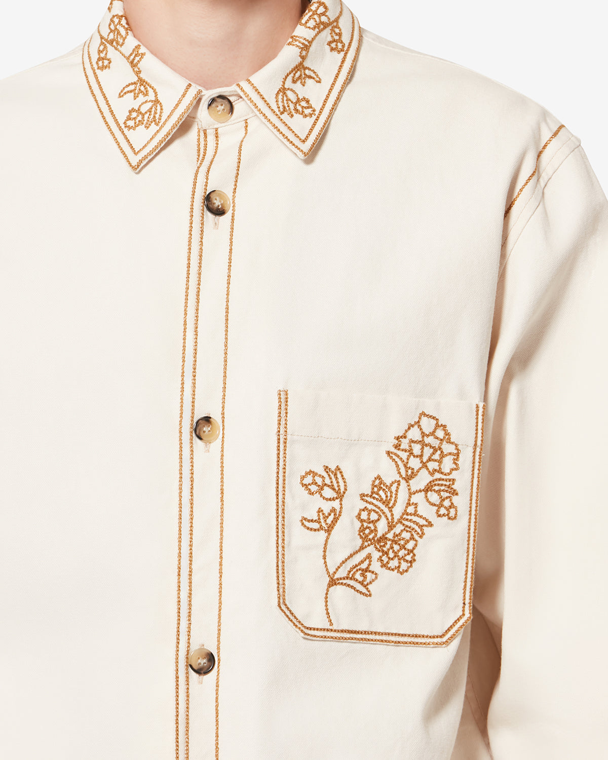 RUDY JACKET Man chalk | ISABEL MARANT Official online store