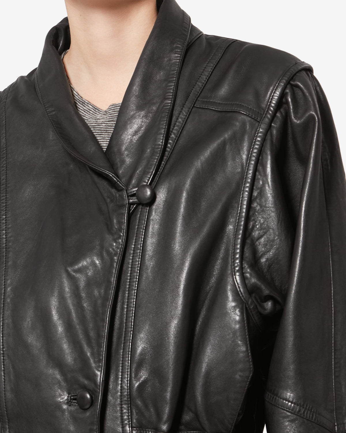 TRESSY JACKET Woman black | ISABEL MARANT Official online store