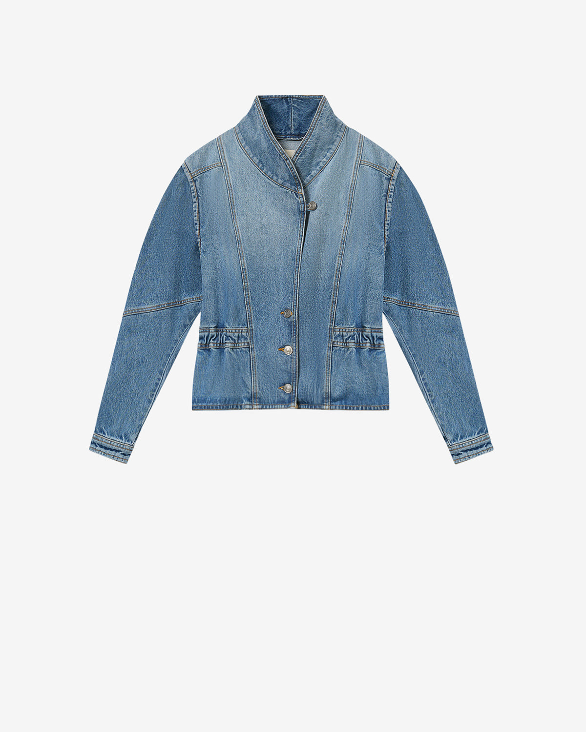DOLIE JACKET Woman light blue | ISABEL MARANT Official online store