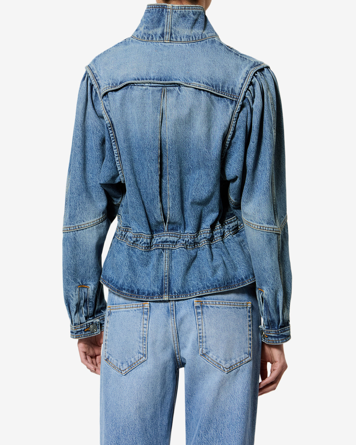 DOLIE JACKET Woman light blue | ISABEL MARANT Official online store