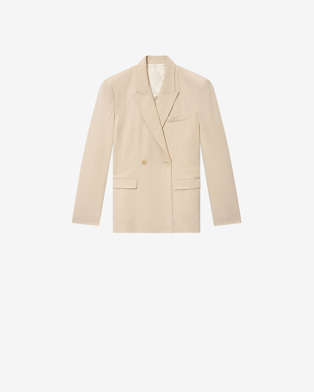 ISABEL MARANT アイボリー コットンテーラードジャケット CALIE JACKET Woman ecru | ISABEL MARANT Official online store