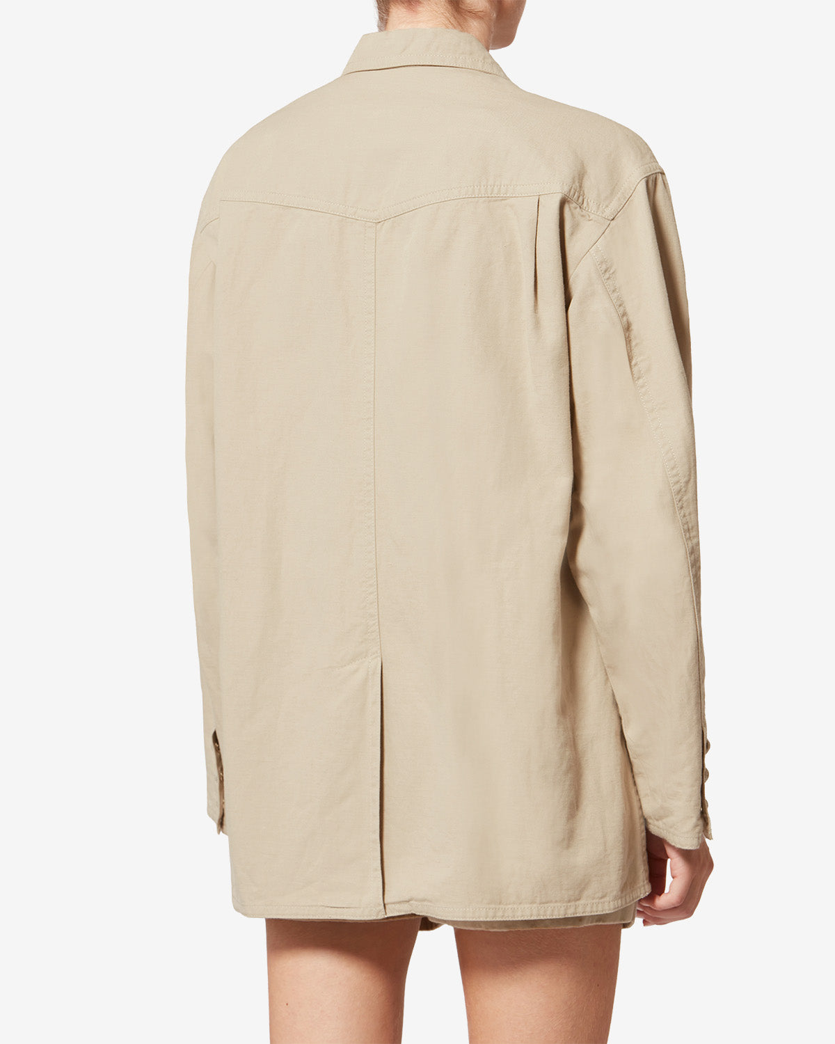 NEVALA JACKET Woman beige | ISABEL MARANT Official online store