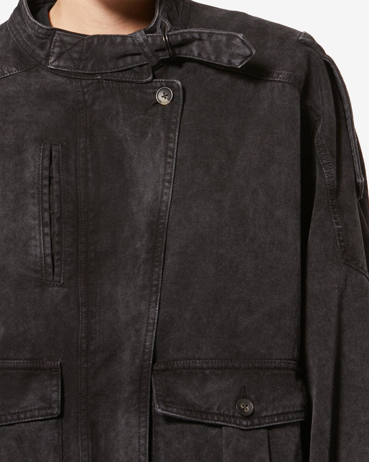 ISALYA JACKET Woman black | ISABEL MARANT Official online store