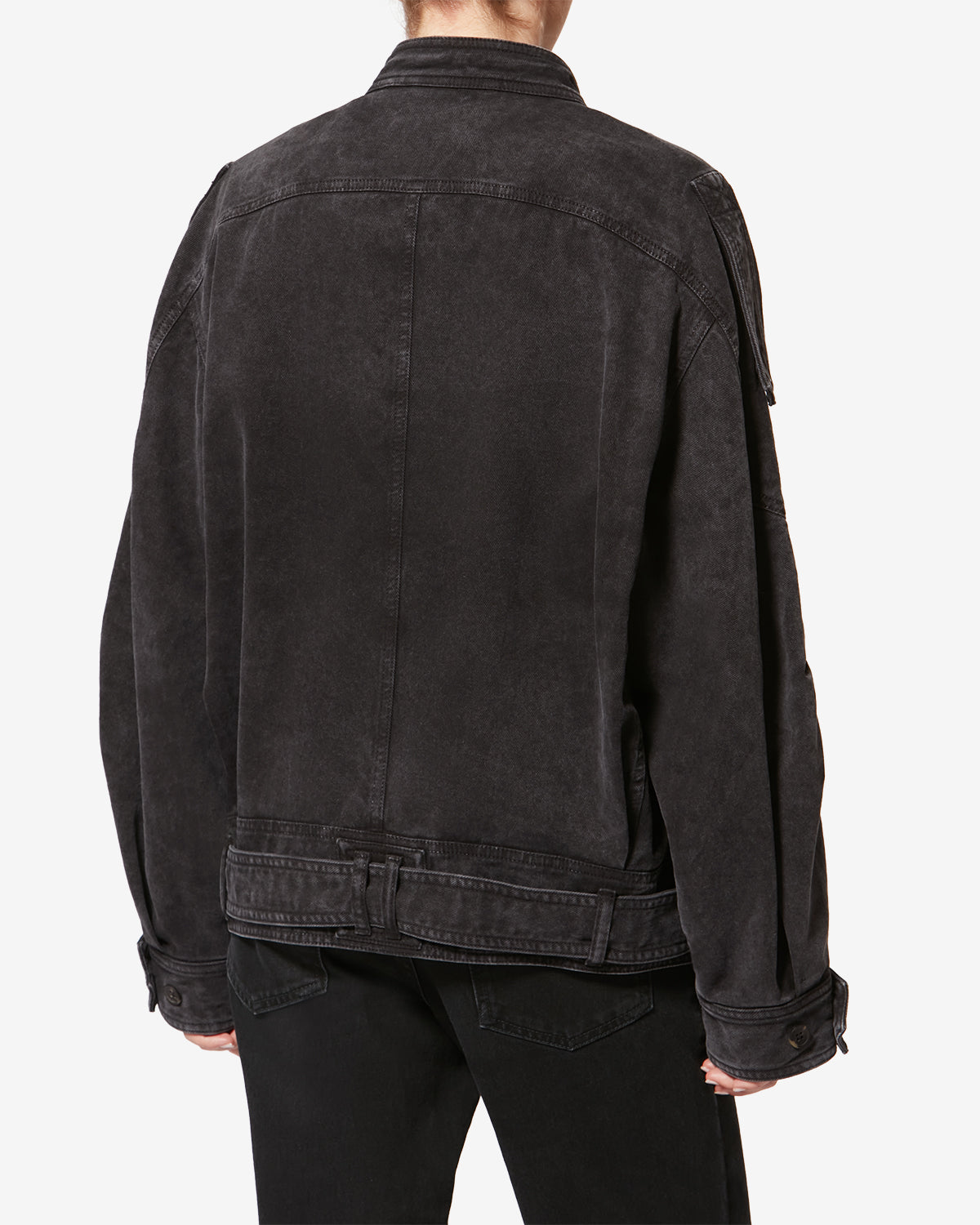 ISALYA JACKET Woman black | ISABEL MARANT Official online store