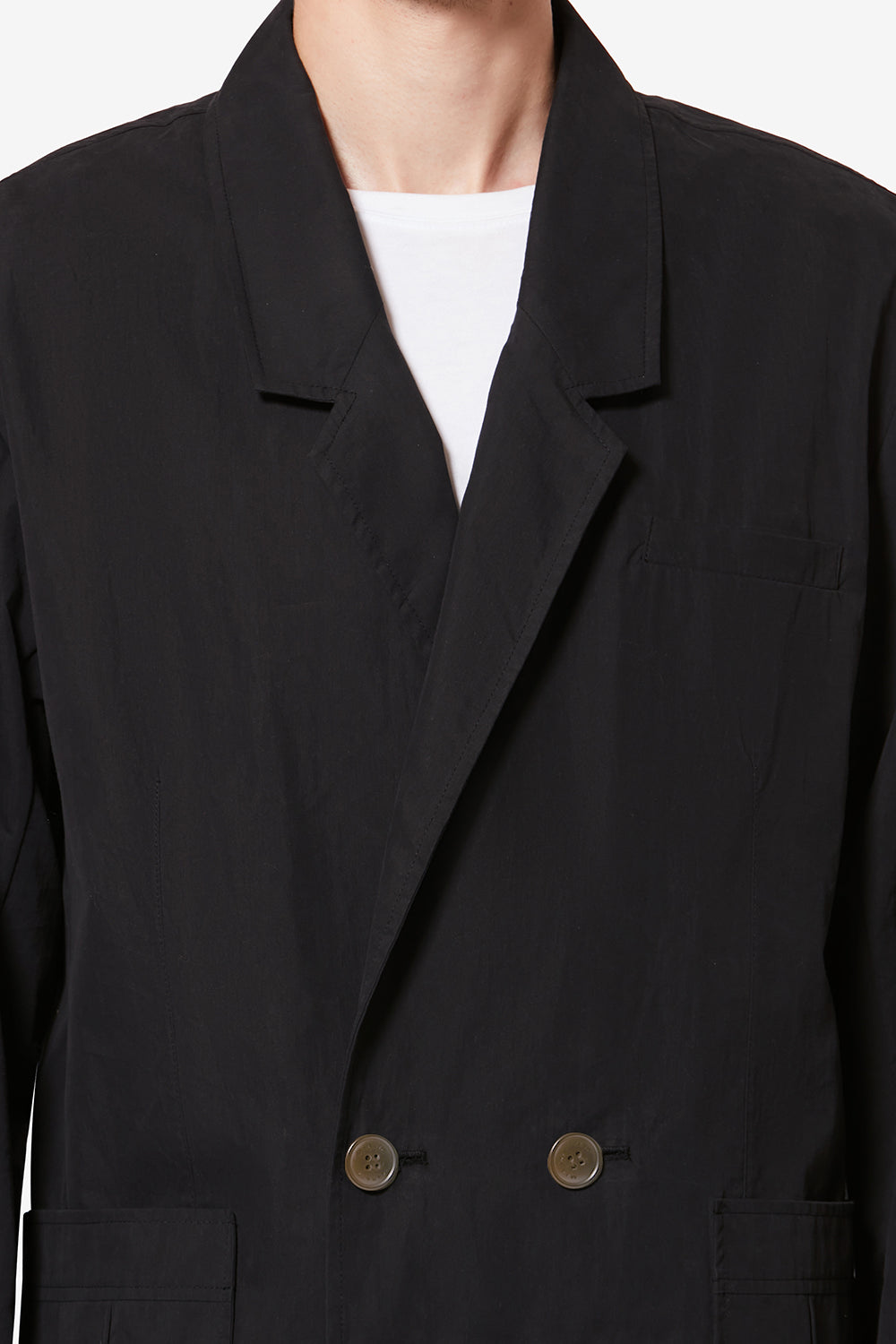 Veste de blazer décontractée yhann - Noir délavé - Man - 3